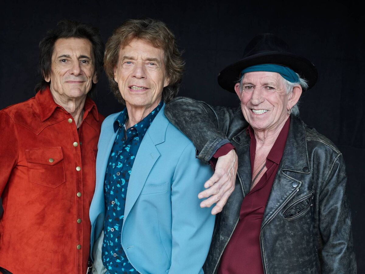 Ron Wood, Mick Jagger, and Keith Richards of The Rolling Stones. Picture: Mark Seliger 