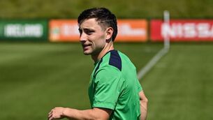 <p>Joe Hodge during a Republic of Ireland training session. Pic: Stephen McCarthy/Sportsfile</p> <p>Joe Hodge during a Republic of Ireland training session. Pic: Stephen McCarthy/Sportsfile</p>