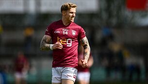 <p>Luke Loughlin of Westmeath during the Leinster quarter-final between Meath and Westmeath. Pic: Ben McShane/Sportsfile</p> <p>Luke Loughlin of Westmeath during the Leinster quarter-final between Meath and Westmeath. Pic: Ben McShane/Sportsfile</p>