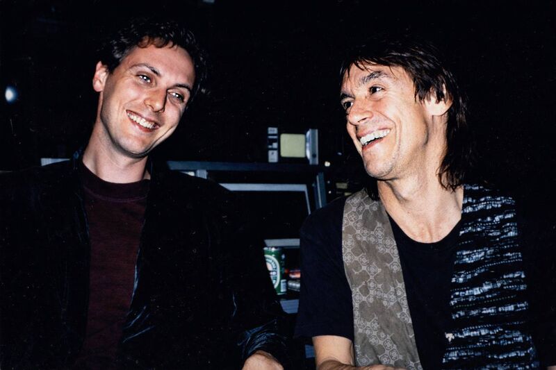Iggy Pop with Tim Pope. Picture: Tim Pope 