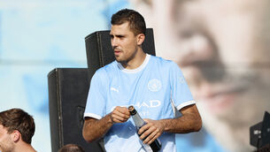 <p>Manchester City's Rodri. </p>