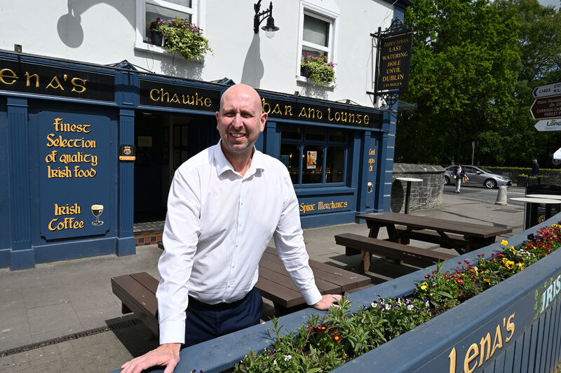 Rod Brosnahan, manager at Aunty Lena's / Charlie Chawke Bar in the village of Adare, Co Limerick. Picture: Larry Cummins Rod Brosnahan, manager at Aunty Lena's / Charlie Chawke Bar in the village of Adare, Co Limerick. Picture: Larry Cummins