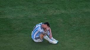 <p>Lionel Messi said on Wednesday he is having doubts about continuing his career following the death of his father last week. Pic: AP Photo/Matt Rourke.</p>