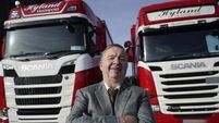 Ger Hyland who is President of the Irish Road Haulage Association said hauliers feel helpless as motor, employer liability and p