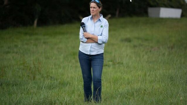 <p>Sebana Moynagh 'always wanted a herd of pedigree Charolais cows'. Picture: Irish Grassland Association</p>