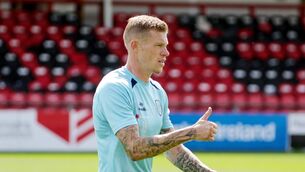 <p>Derry City's James McClean. Pic: Presseye/Jonathan Porter</p>