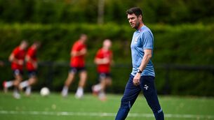 <p>Head coach John Russell during a Shelbourne training session. Pic: Seb Daly/Sportsfile</p> <p>Head coach John Russell during a Shelbourne training session. Pic: Seb Daly/Sportsfile</p>