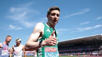 Mark English celebrates after setting a championship record 12/8/2026