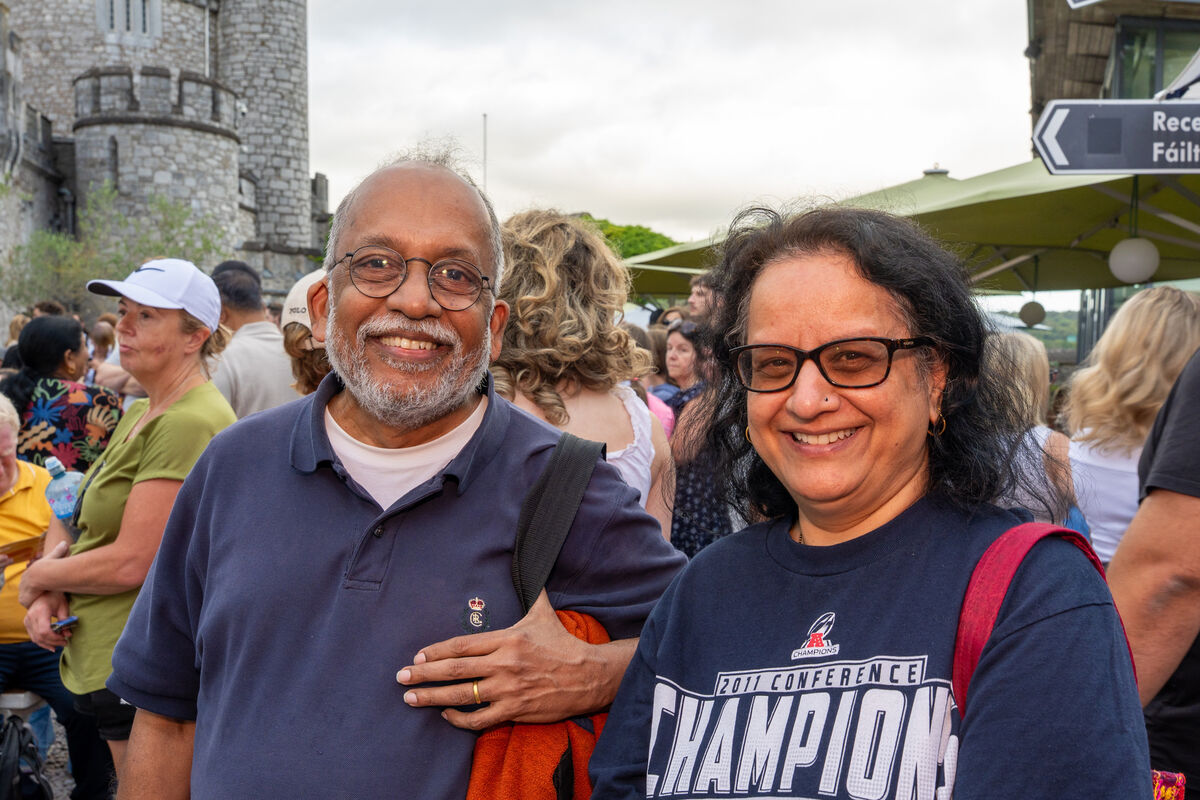 Vickram Ghorpadey and Gouri Ghorpadey from Boston at Blackrock Castle Observatory. Picture: Noel Sweeney Vickram Ghorpadey and Gouri Ghorpadey from Boston at Blackrock Castle Observatory. Picture: Noel Sweeney