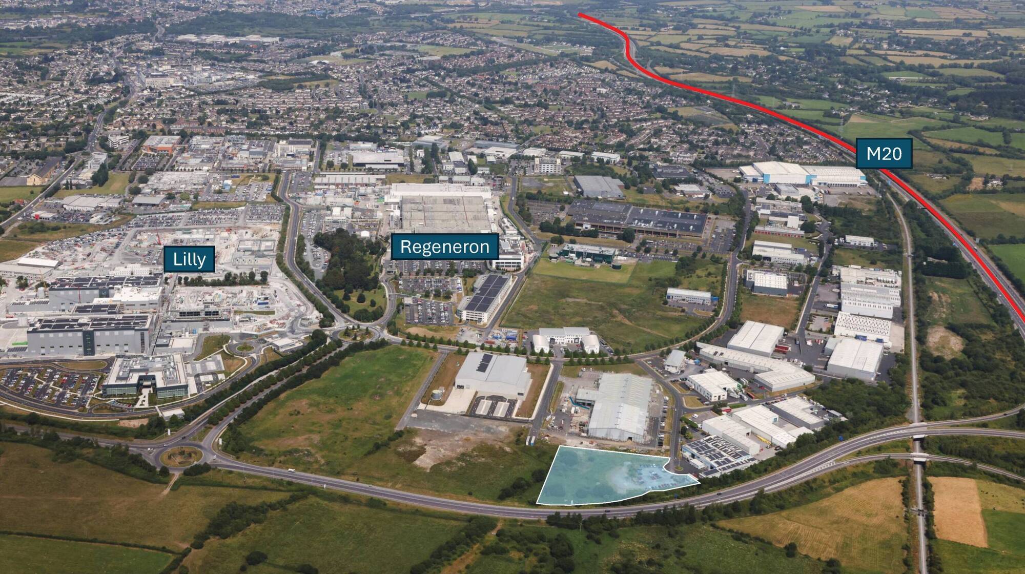 €1.5m site in busy Midwest employment hub up for grabs