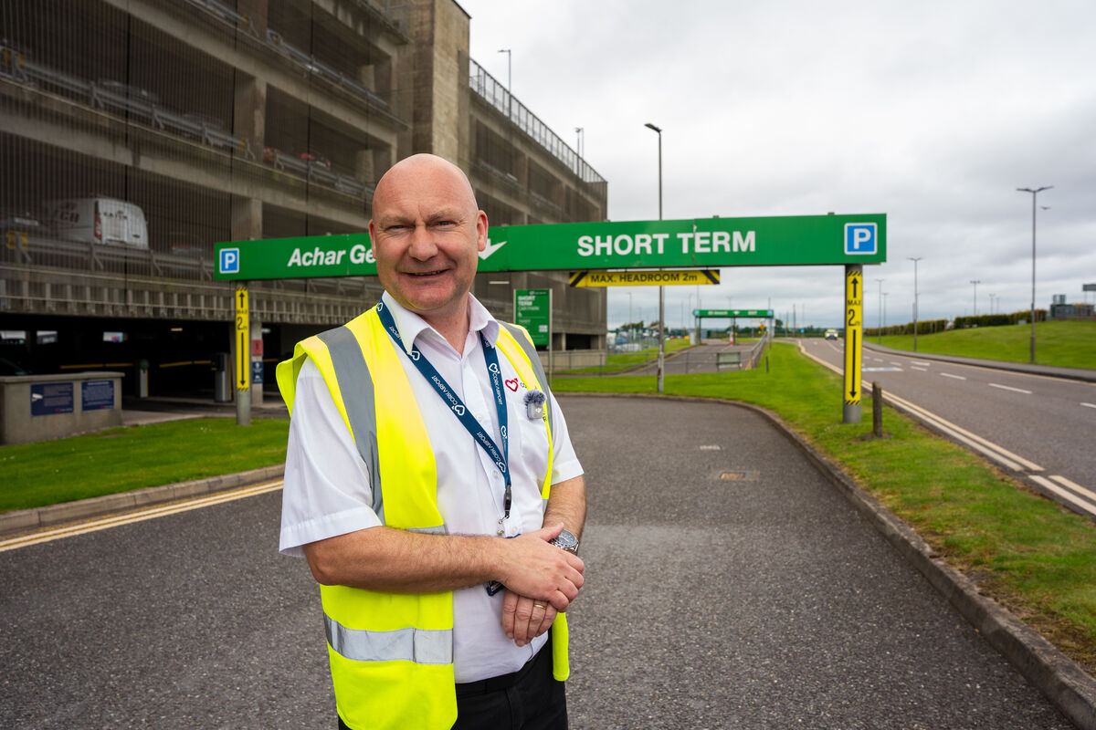 Cork Airport Parking attendant Bernard Dooling. Picture: Noel Sweeney Cork Airport Parking attendant Bernard Dooling. Picture: Noel Sweeney