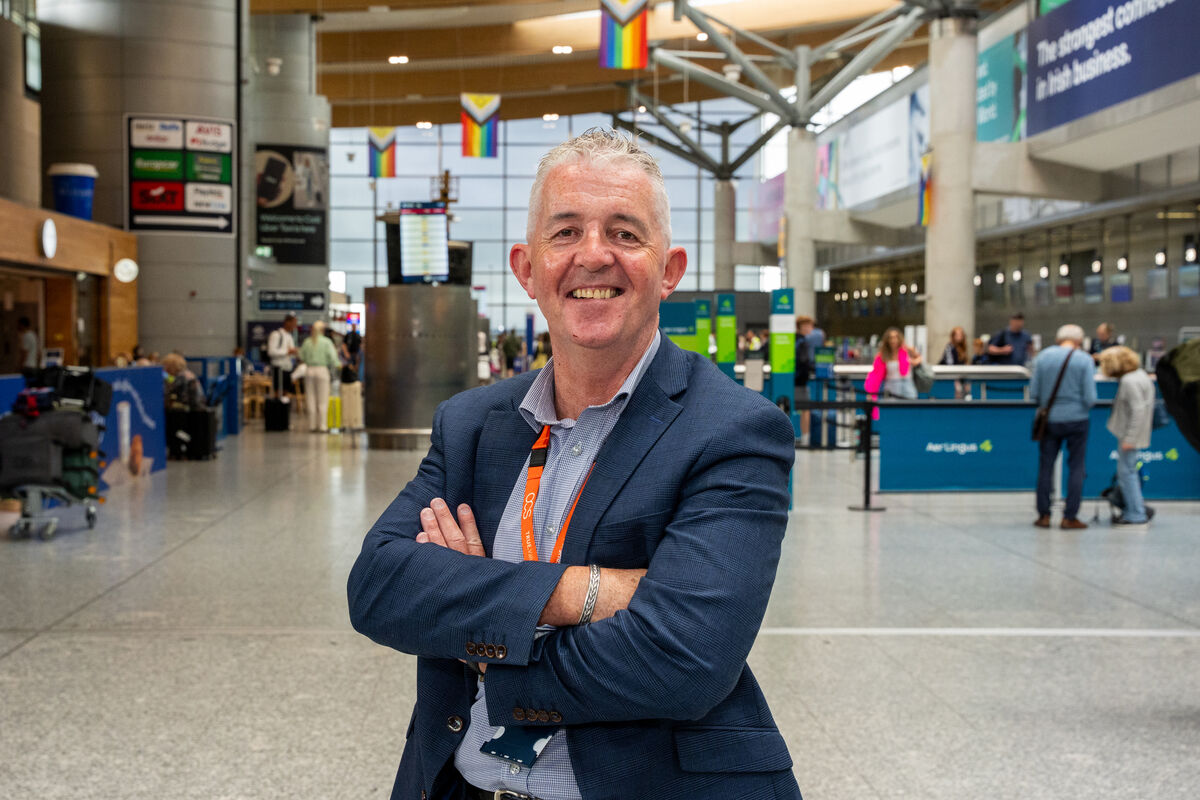 Derek Murphy, Operations Manager for Cork Airport on behalf of OCS (One Complete Solution). Picture: Noel Sweeney Derek Murphy, Operations Manager for Cork Airport on behalf of OCS (One Complete Solution). Picture: Noel Sweeney