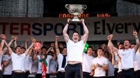 2026 GAA All-Ireland Senior Football Champions Mayo Homecoming Cillian O'Connor lifts the Sam Maguire Cup 27/7/2026
