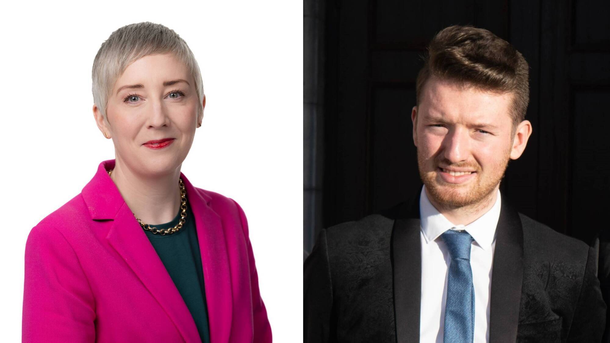 Gráinne Griffin and Denis Carrigan, Ireland’s first financial literacy ambassadors.