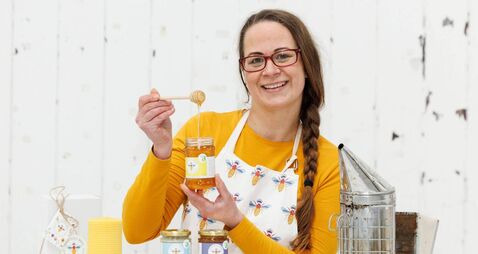 Hanna's Bees Photo by Andres Poveda(1).jpg Working Life: Keeping native Irish honey bees alive is my main aim
