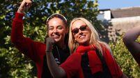 Sorcha McCartan and Isobel Sheehan celebrate 10/8/2026