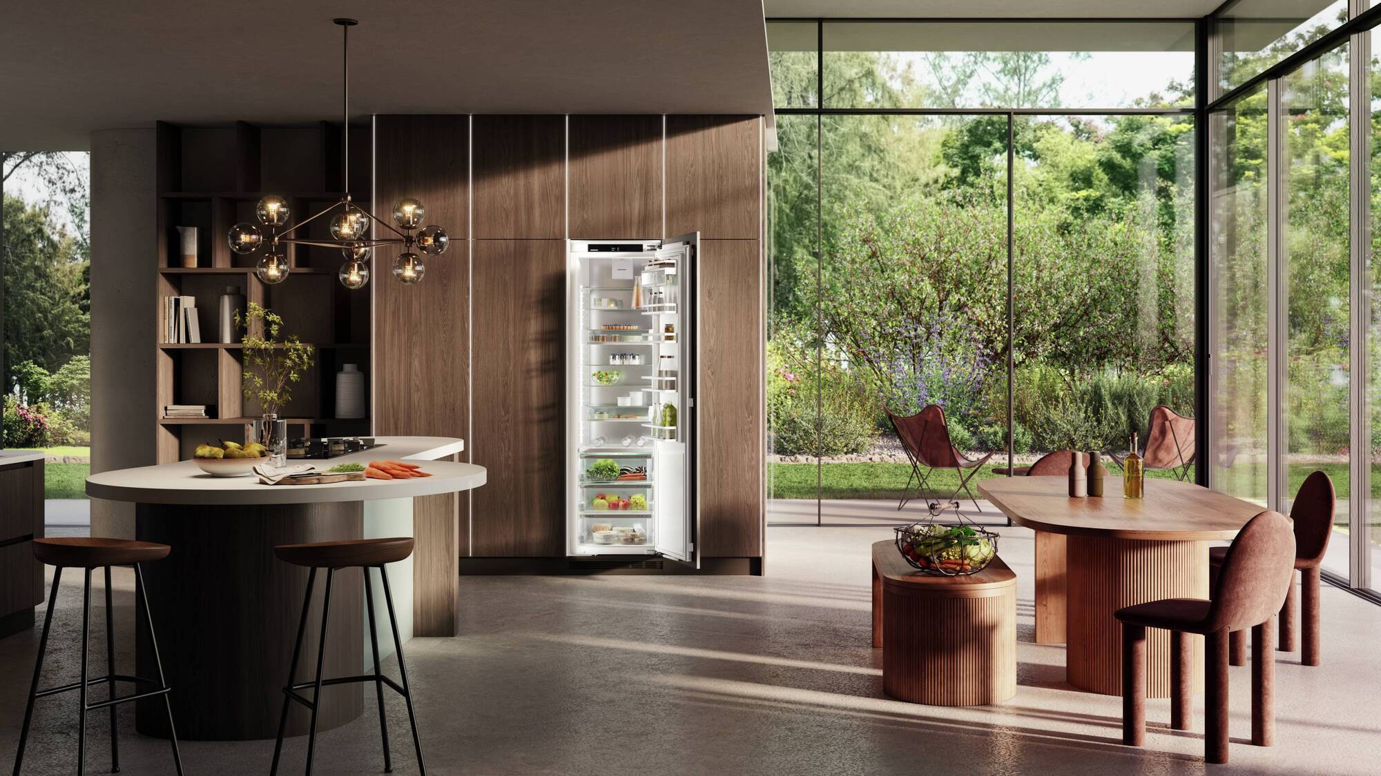 The Liebherr integrated larder fridge, €2,299, at the In-House Appliance Centre in Dublin.