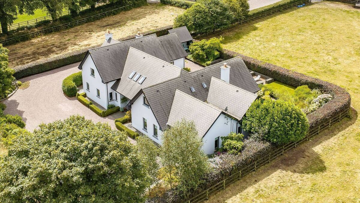 A thoroughbred home: Cork's €2.75m Stonehill Stud sits on 68 acres with equestrian facilities