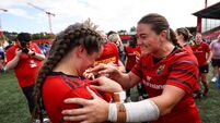 Jane Clohessy celebrates after the game /8/2026