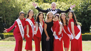 <p> Hosts Kathryn Thomas and Dáithí Ó Sé with six of this year's finalists: Suad Mooge (Dublin), Lexi Linnane (Cork), Jessica Hunter (Kildare), Rachel Keane (New Zealand), Bethany McLoughlin (Sligo), and Méabh Holland (Clare). Picture: Andres Poveda</p> <p> Hosts Kathryn Thomas and Dáithí Ó Sé with six of this year's finalists: Suad Mooge (Dublin), Lexi Linnane (Cork), Jessica Hunter (Kildare), Rachel Keane (New Zealand), Bethany McLoughlin (Sligo), and Méabh Holland (Clare). Picture: Andres Poveda</p>
