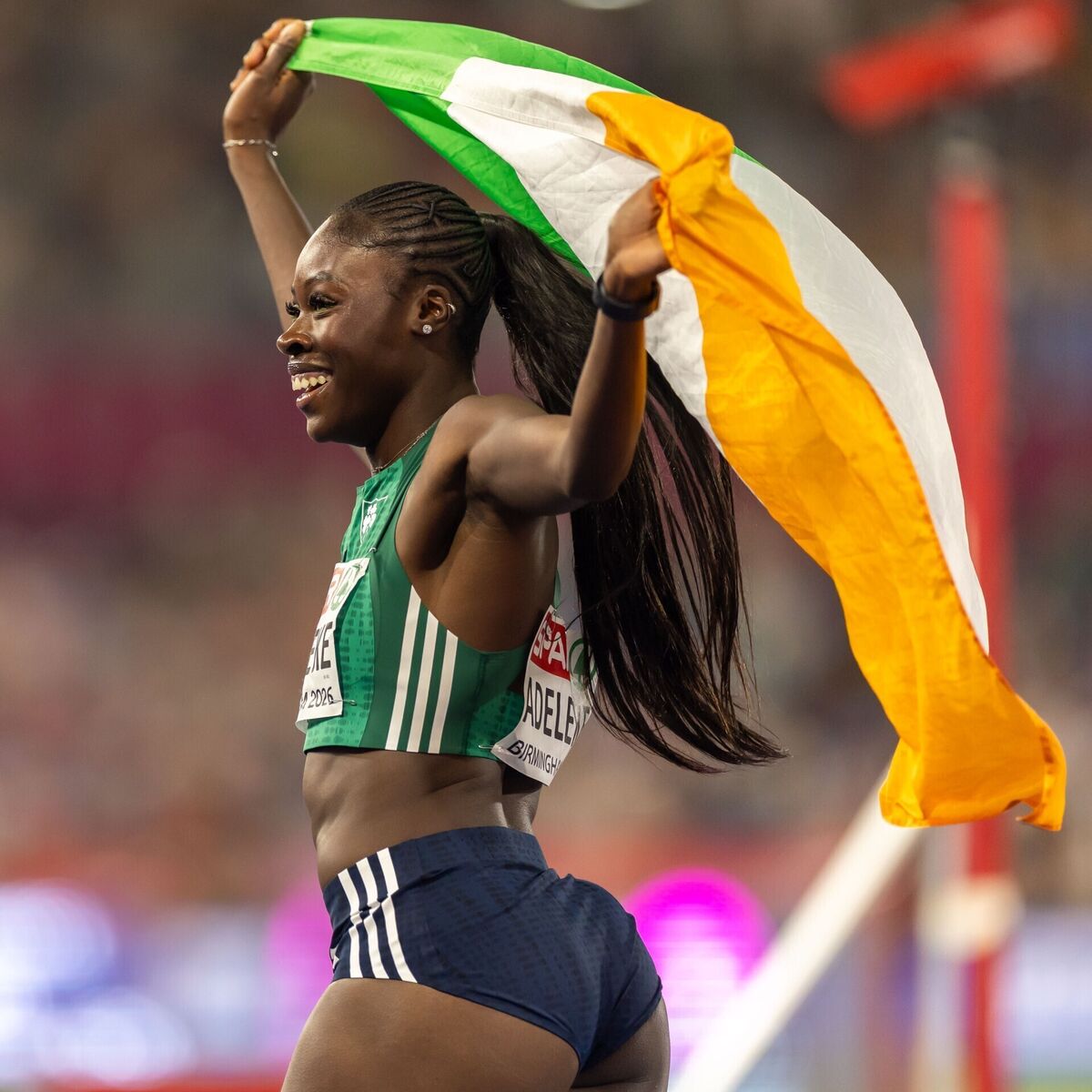 Record-breaker Adeleke claims superb silver: 'I never cried so much in ...