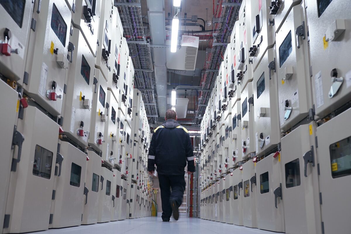 Continuing to build an economic model around data centres does not make sense. File picture: Yui Mok/PA Continuing to build an economic model around data centres does not make sense. File picture: Yui Mok/PA
