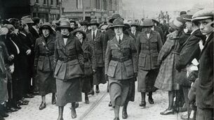 <p>Some members of Cumann na mBan who carried out vital work to help Ireland gain independence.</p>