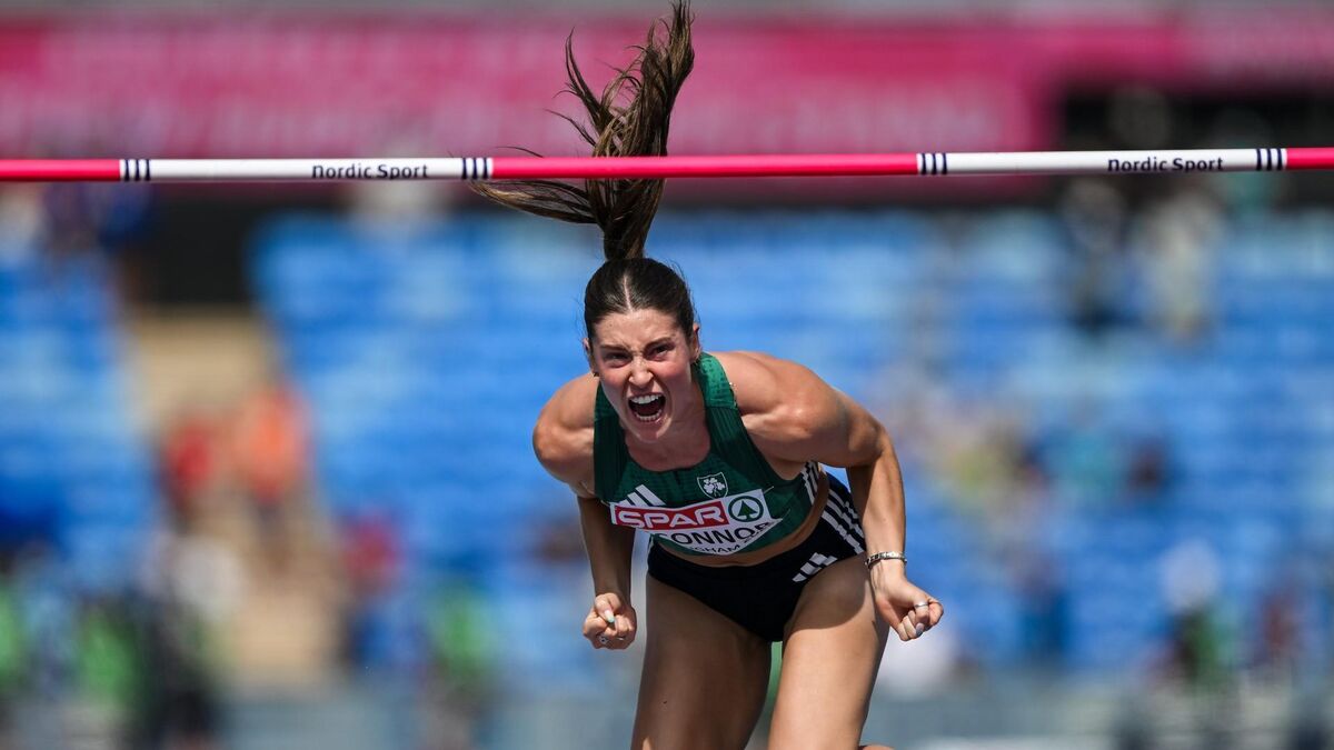 A typical Kate O’Connor morning of clutch and class at the Euros
