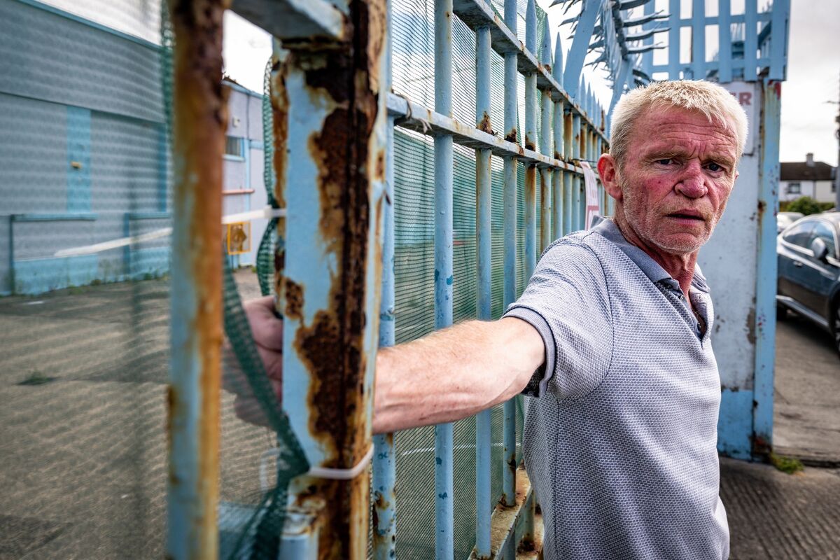 Peter Hurley of MotorDent Ltd stands outside the Tycor Business Centre, three months after the fire destroyed his business and equipment, including tools given to him by a deceased friend which held deep sentimental value. Peter has since taken out a loan to replace essential equipment. Picture: Chani Anderson Peter Hurley of MotorDent Ltd stands outside the Tycor Business Centre, three months after the fire destroyed his business and equipment, including tools given to him by a deceased friend which held deep sentimental value. Peter has since taken out a loan to replace essential equipment. Picture: Chani Anderson