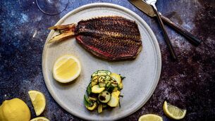 <p> Aishling Moore's grilled red mullet courgette salad: Picture: Chani Anderson</p> <p> Aishling Moore's grilled red mullet courgette salad: Picture: Chani Anderson</p>