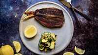 Aishling Moore: How to make barbecued red mullet with grilled courgette salad 
