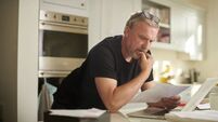 working through the household bills