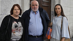 <p>The late Eoin McCarthy's parents Nora and Liam McCarthy and his sister Rachel at Cork Courthouse after an earlier hearing of the inquest into Eoin's death. Picture: Martin Walsh</p> <p>The late Eoin McCarthy's parents Nora and Liam McCarthy and his sister Rachel at Cork Courthouse after an earlier hearing of the inquest into Eoin's death. Picture: Martin Walsh</p>
