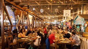 <p>Guests enjoying a fun, alcohol-free big table dinner in Marina Market during Cork on a Fork Festival. Pictures: Darragh Kane</p> <p>Guests enjoying a fun, alcohol-free big table dinner in Marina Market during Cork on a Fork Festival. Pictures: Darragh Kane</p>