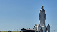 Giant Virgin Mary