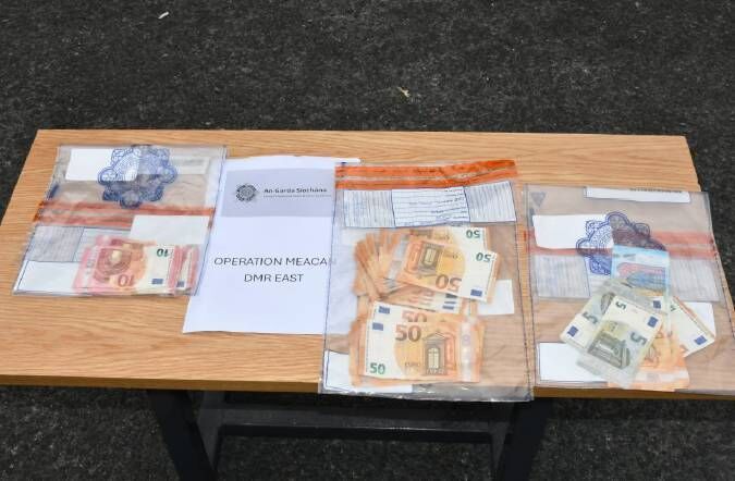 Further quantities of controlled drugs, cash and scrambler motorcycles were seized during the searches.