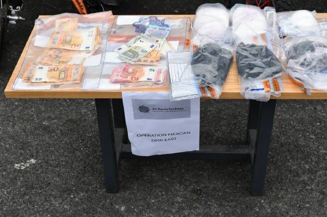 The operation was carried out by gardaí attached to DMR East under Operation Meacán on Thursday.