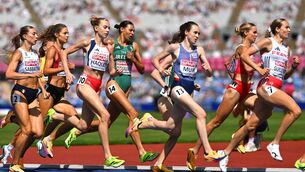 <p>Sophie O’Sullivan of Ireland competes in round 1 of the women's 1500m. Pic: Sam Barnes/Sportsfile</p> <p>Sophie O’Sullivan of Ireland competes in round 1 of the women's 1500m. Pic: Sam Barnes/Sportsfile</p>