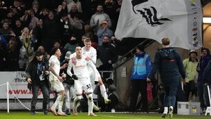 <p>Swansea City's Adam Idah. Pic: Nick Potts/PA Wire</p> <p>Swansea City's Adam Idah. Pic: Nick Potts/PA Wire</p>