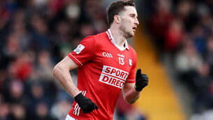 <p>MAIN MAN: Cork star Chris Óg Jones, who led the way for his club. Pic: Michael P Ryan/Sportsfile</p>