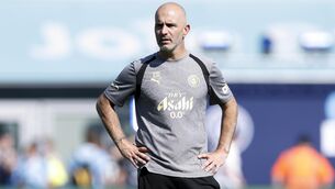 <p>Manchester City manager Enzo Maresca during a training session at the Joie Stadium, Manchester.</p> <p>Manchester City manager Enzo Maresca during a training session at the Joie Stadium, Manchester.</p>