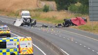 IRISH Crash on M9 in Co Kildare