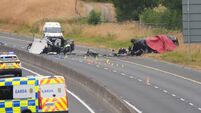 Crash on M9 in Co Kildare