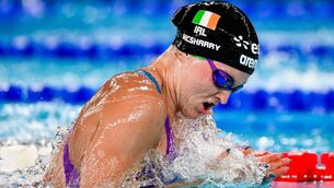 <p>Mona McSharry won bronze for Ireland in the 50 breaststroke at the European Aquatics Championships. Pic:©INPHO/Andrea Masini</p>
