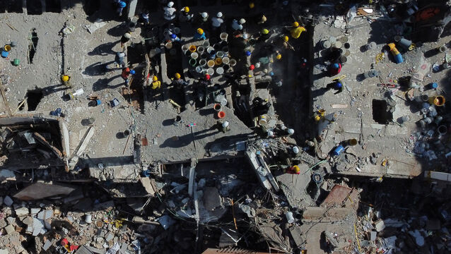 Search teams worked through the rubble of collapsed buildings in western Colombia on Sunday, nearly a week after a powerful earthquake devastated cities and towns across the country's west, killing hundreds and leaving many more missing, injured or homeless. Picture (August 11): AP Photo/Santiago Saldarriaga <p>Search teams worked through the rubble of collapsed buildings in western Colombia on Sunday, nearly a week after a powerful earthquake devastated cities and towns across the country's west, killing hundreds and leaving many more missing, injured or homeless. Picture (August 11): AP Photo/Santiago Saldarriaga</p>