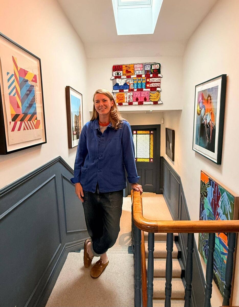 Rachel Earley at home.
