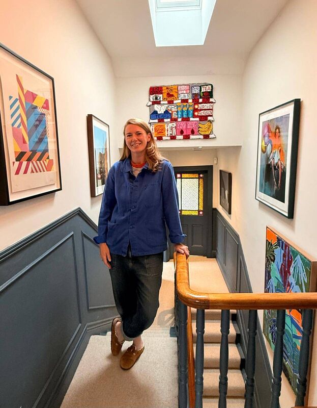 Rachel Earley at home.