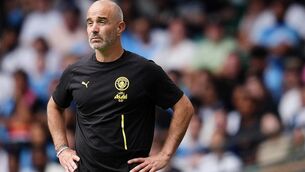 <p>Manchester City manager Enzo Maresca reacts on the touchline during the FA Community Shield match at the Principality Stadium, Cardiff. Picture: Nick Potts/PA Wire. </p>