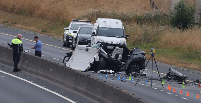 The horrific incident happened in the early hours of Sunday when the gang of youths, all wearing balaclavas, decided — for a second time — to drive the wrong way down the motorway.