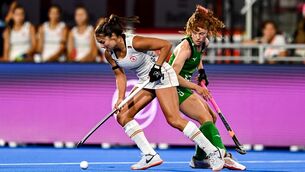 <p>Ireland had a tough 3-2 defeat to Spain in their opening match of the FIH Women's Hockey World Cup. Pic: Ben McShane/Sportsfile</p>